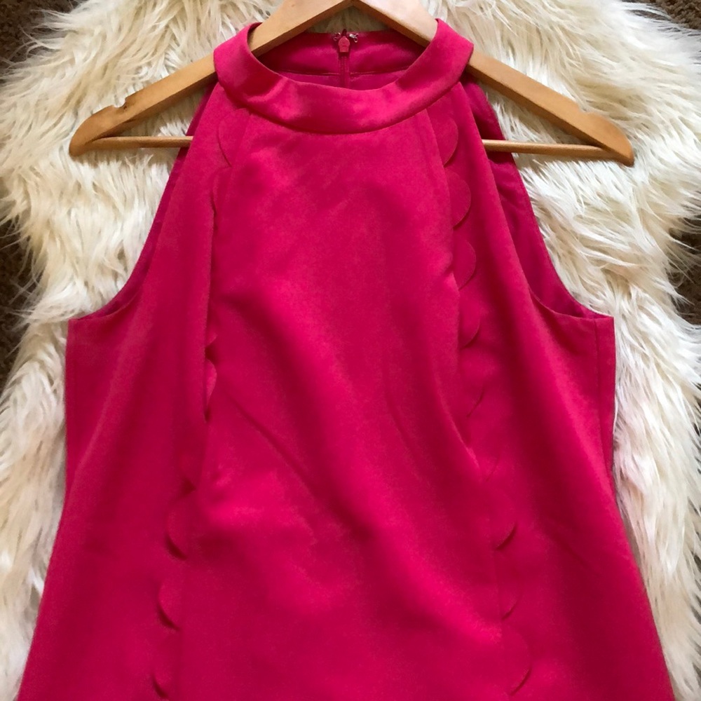 Vince Camuto hot pink dress
